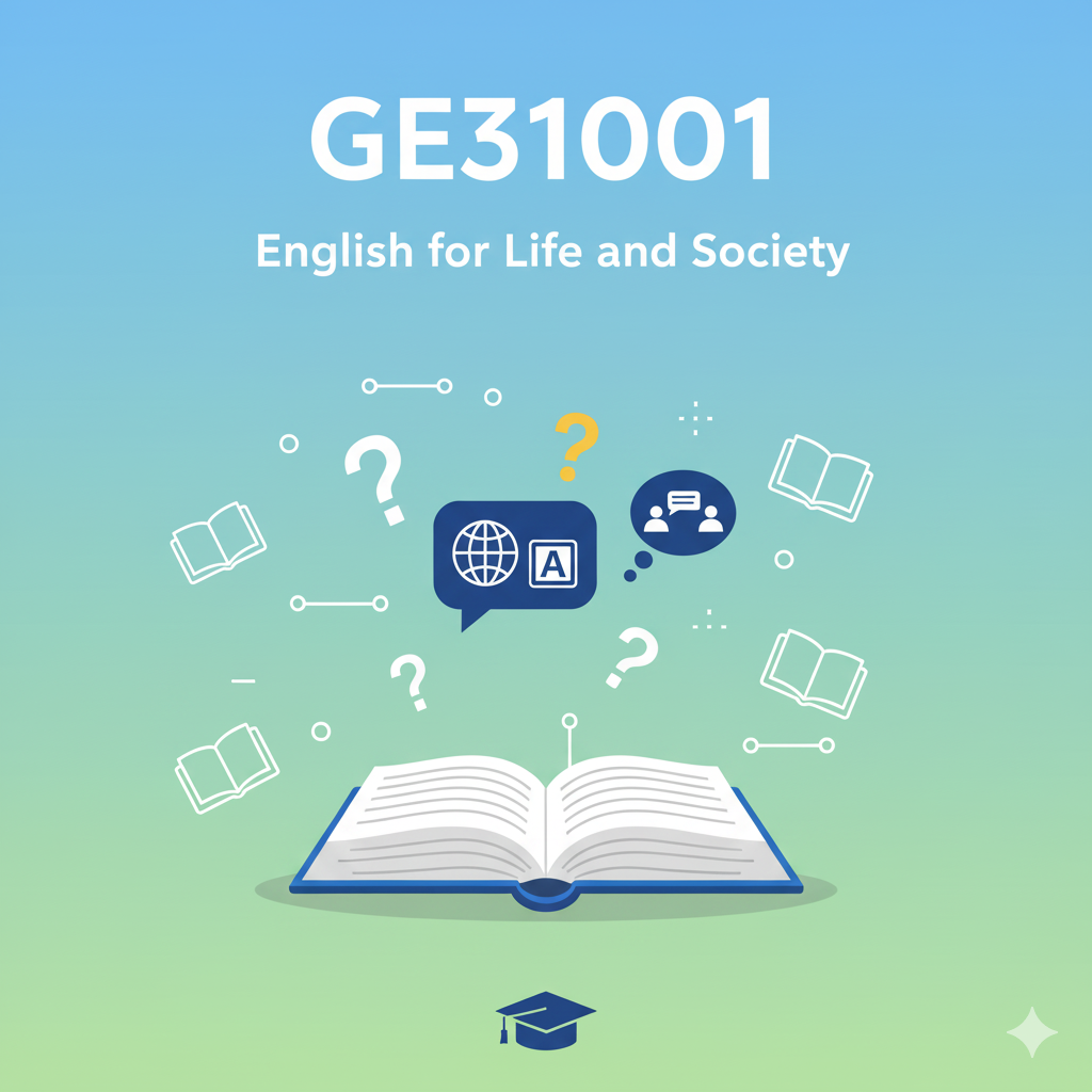 พต31001 ภาษาอังกฤษเพื่อชีวิตและสังคม (เวลาเรียนรู้ไม่น้อยกว่า 200 ชั่วโมง)