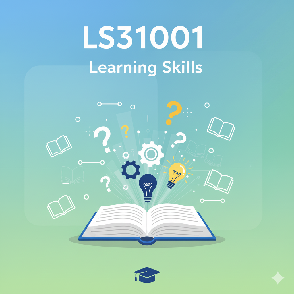 ทร31001 ทักษะการเรียนรู้ (เวลาเรียนรู้ไม่น้อยกว่า 160 ชั่วโมง)